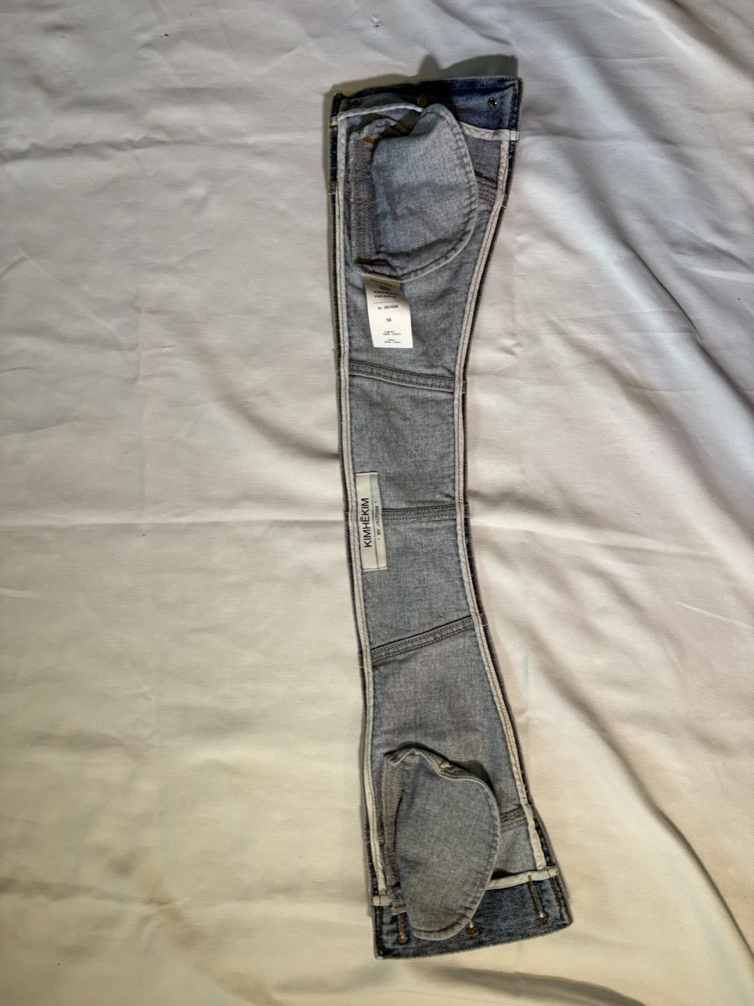 KIMHEKIM Denim Corset Belt - photo 2
