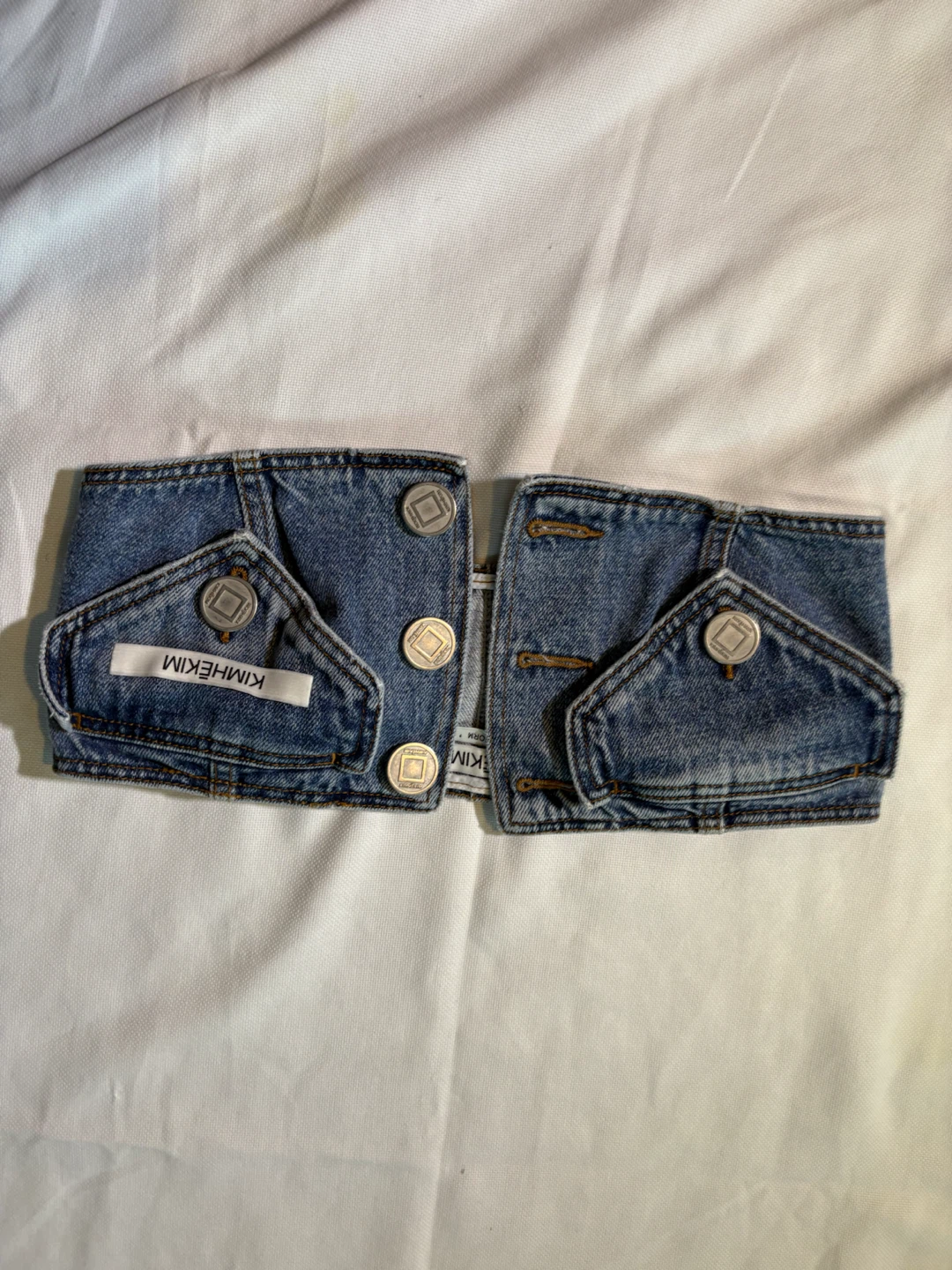 KIMHEKIM Denim Corset Belt - photo 3