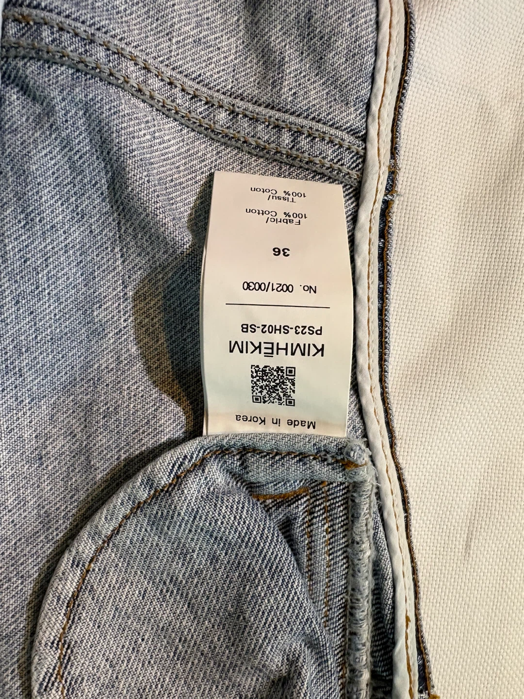 KIMHEKIM Denim Corset Belt - photo 5