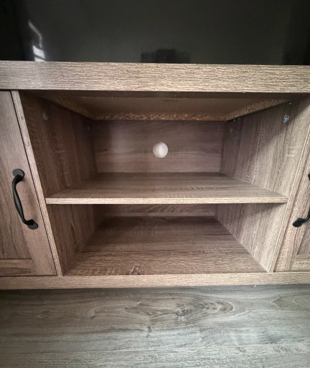 Wood TV Stand - photo 2