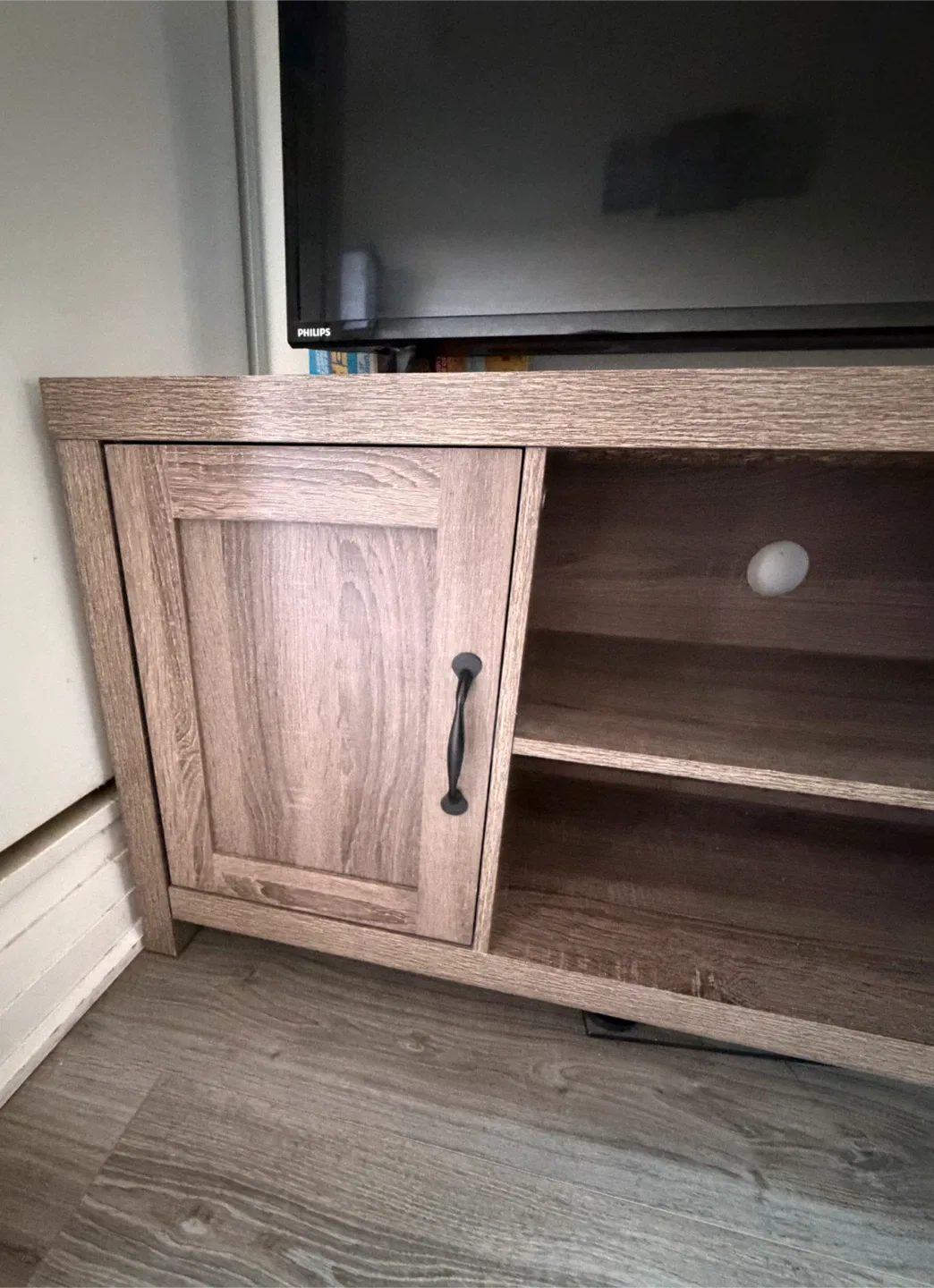 Wood TV Stand - photo 5