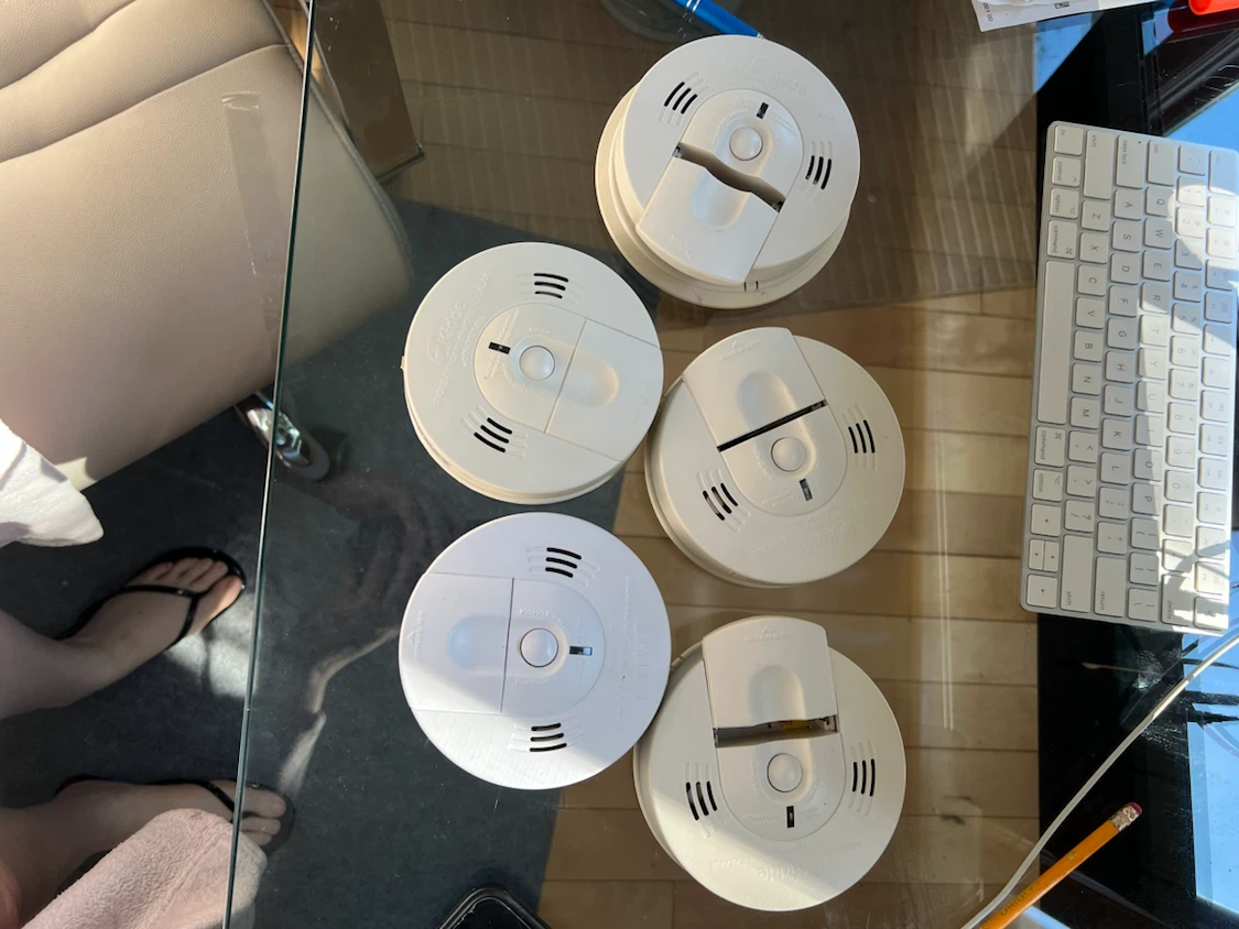 4 Kiddie Smoke and Carbon Monoxide Alarms