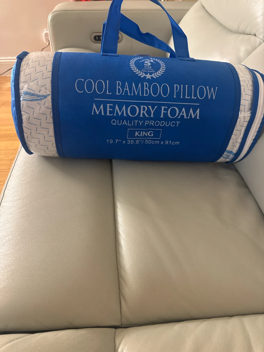 King size Cool Bamboo Pillow Memory Foam