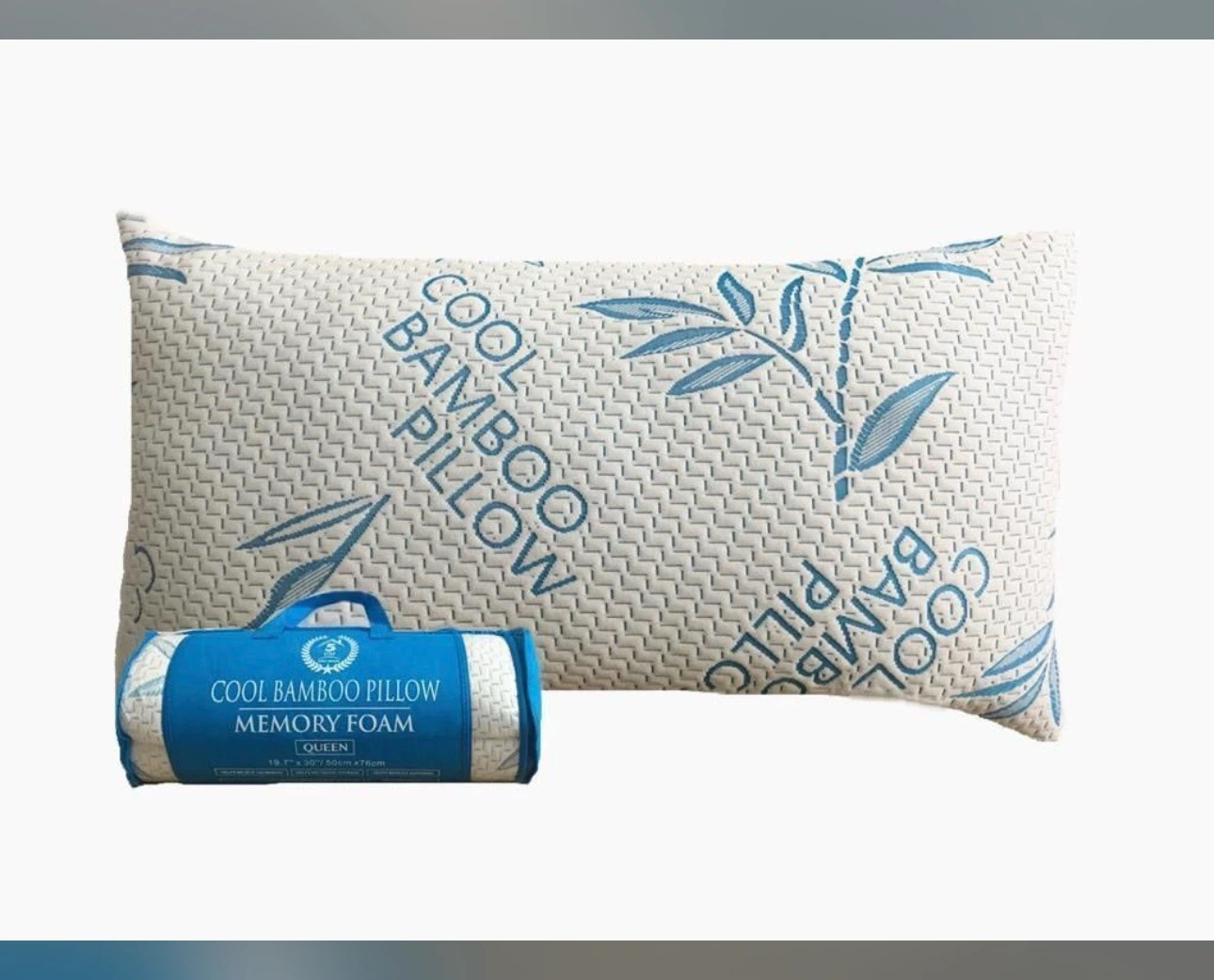King size Cool Bamboo Pillow Memory Foam - photo 2