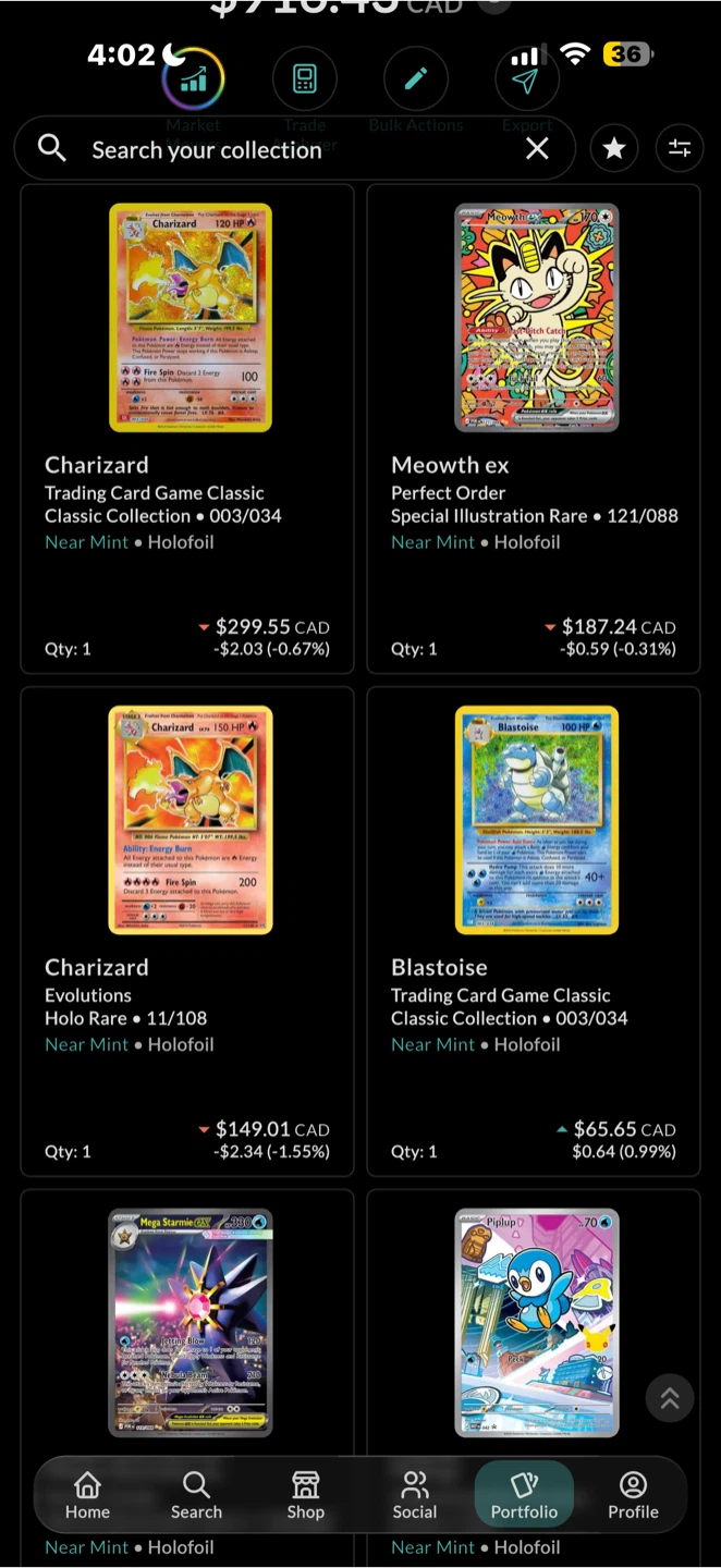 Selling Pokemon