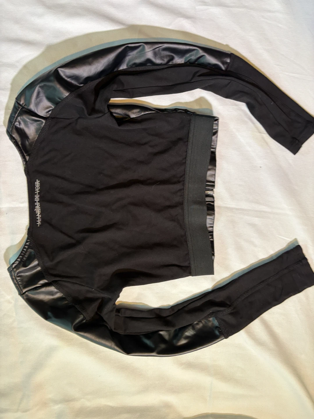 MUSE DE VOIR Cropped Jacket XS Black - photo 3