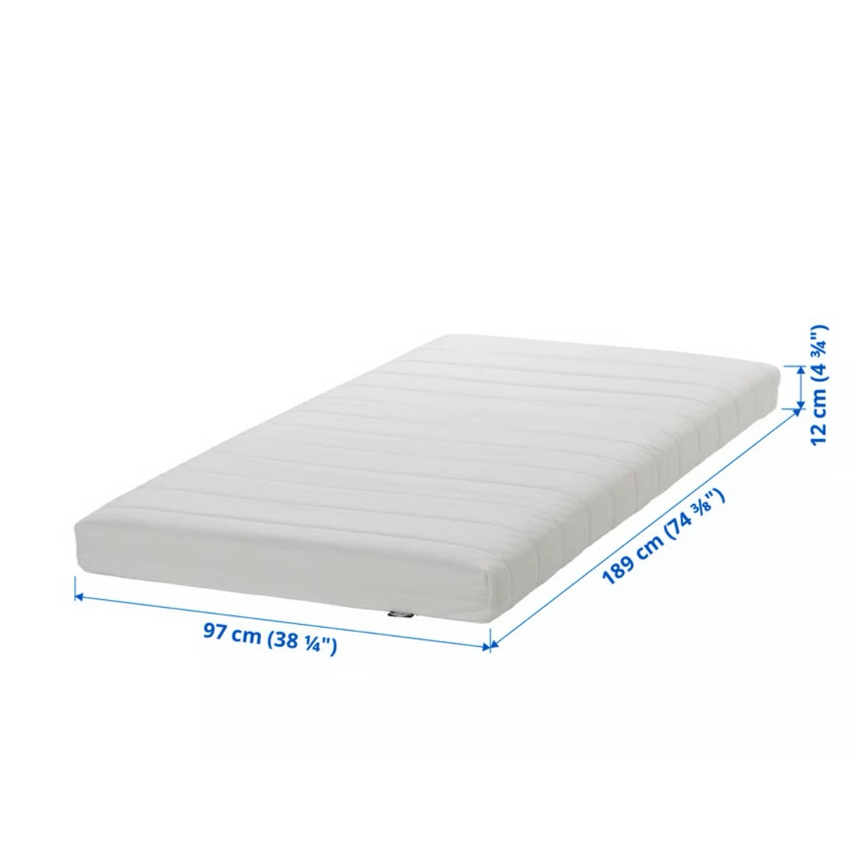 IKEA Mattress and Bed Frame - photo 3
