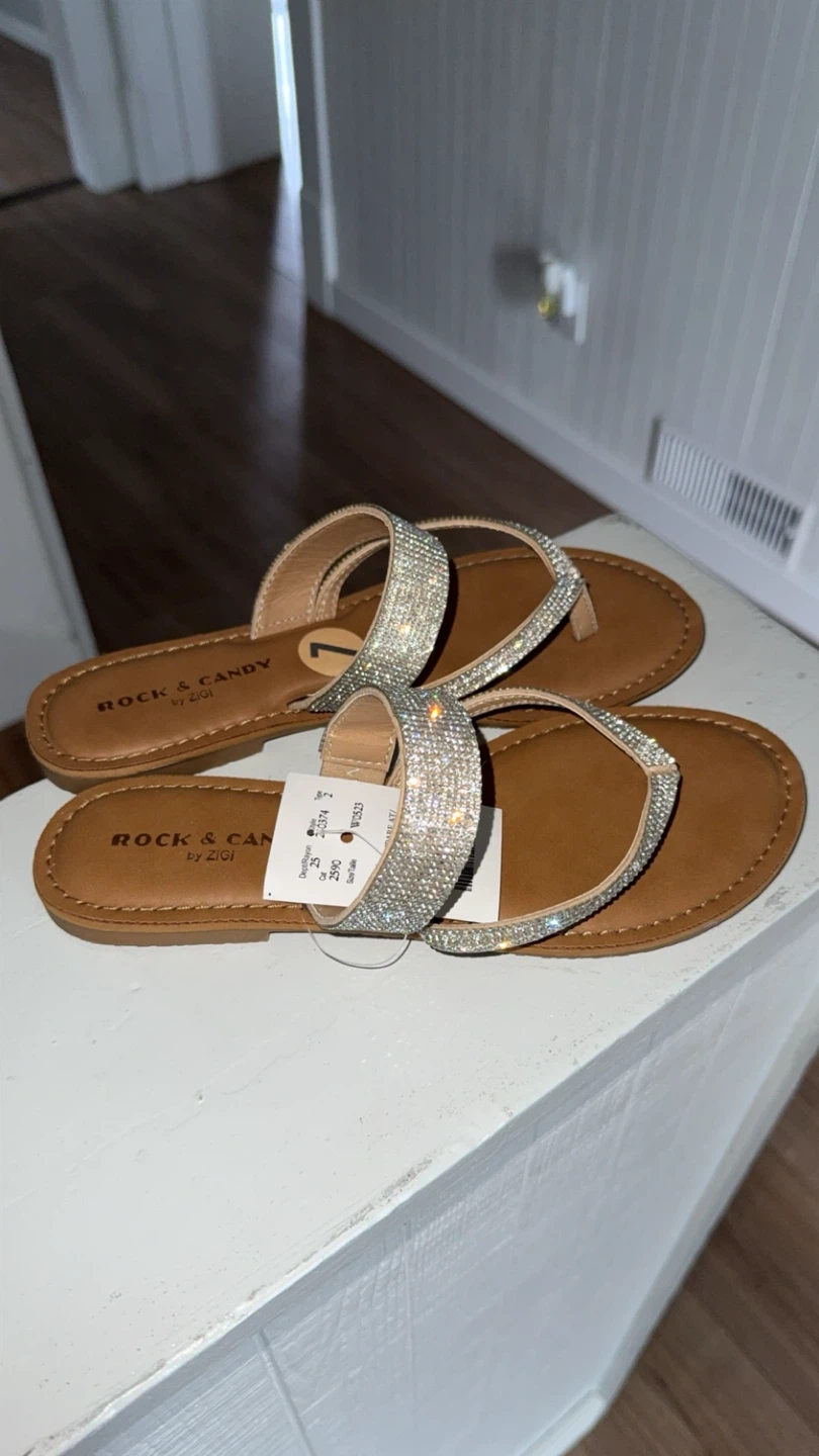 Rock & Candy by ZiGi Rhinestone Sandals