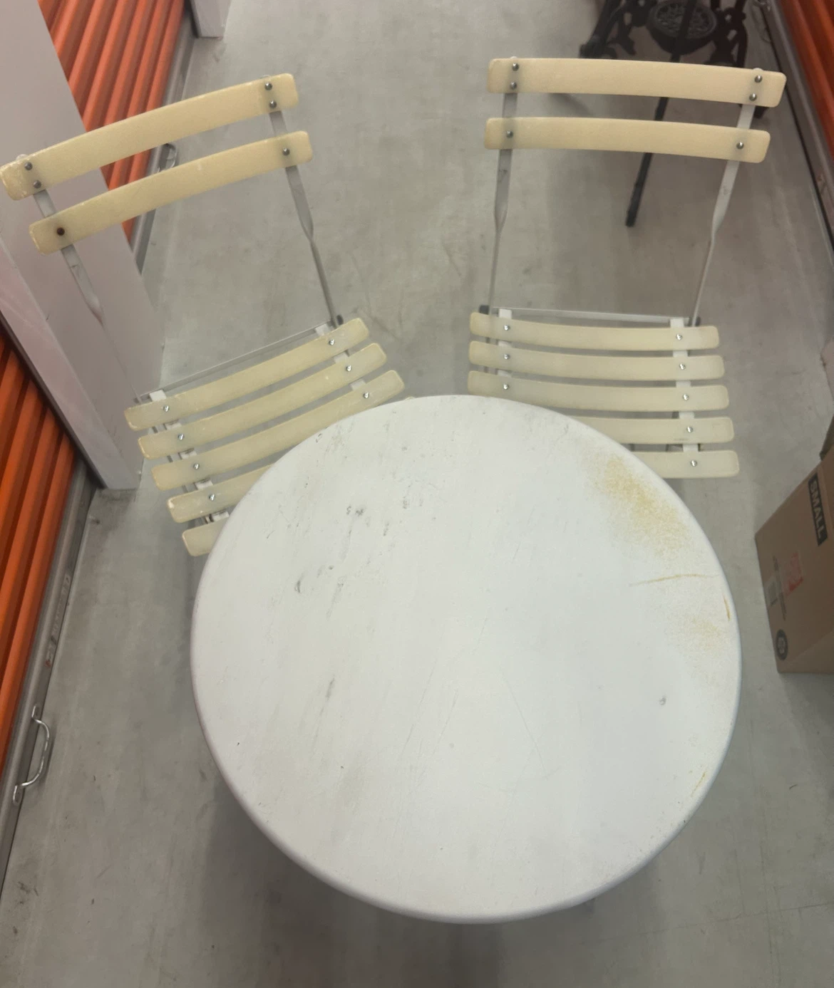 Folding Bistro Set - Table & 2 Chairs