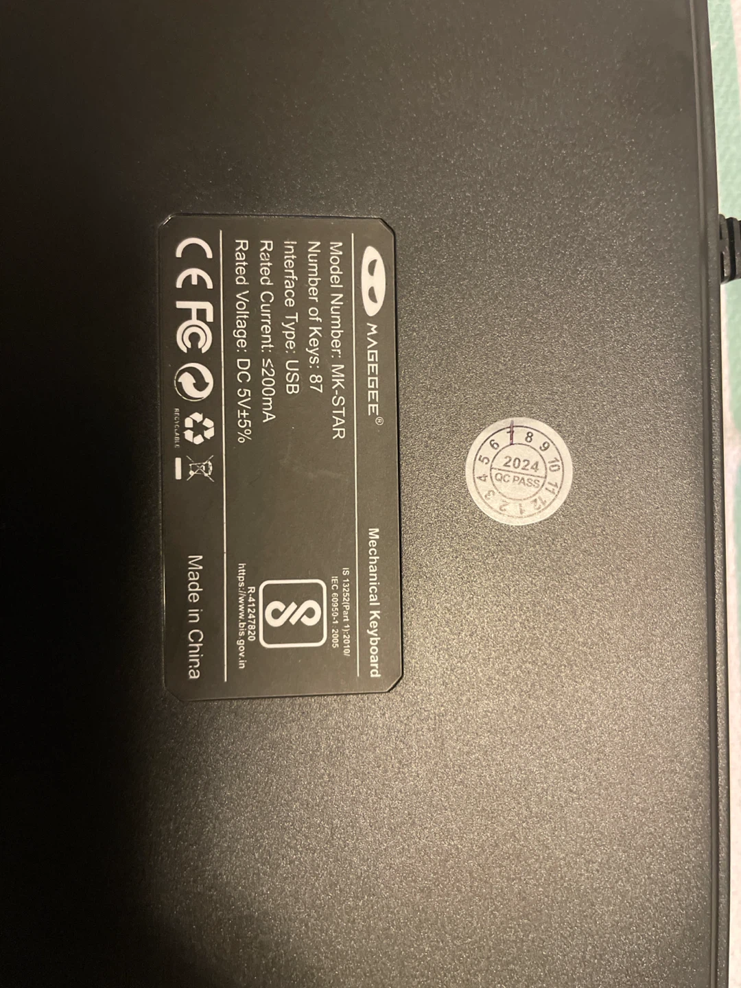 MageGee 75% Mechanical Keyboard (Home key missing) - photo 2