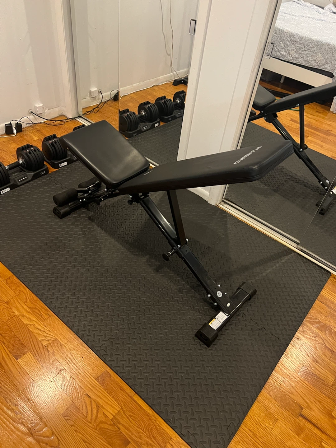 Home Gym Bundle: Power Tower + Bench + Mat & Band - photo 3