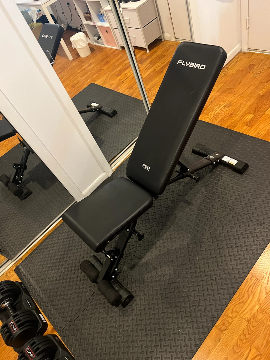 Home Gym Bundle: Power Tower + Bench + Mat & Band - photo 5