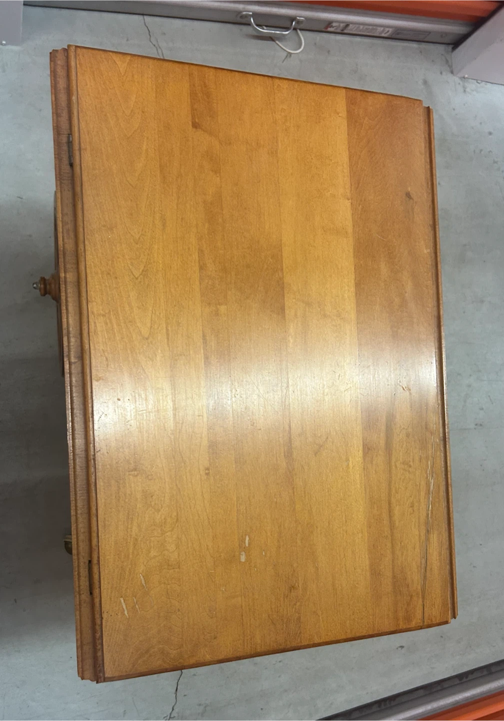Wooden Drop Leaf Serving Cart - photo 2