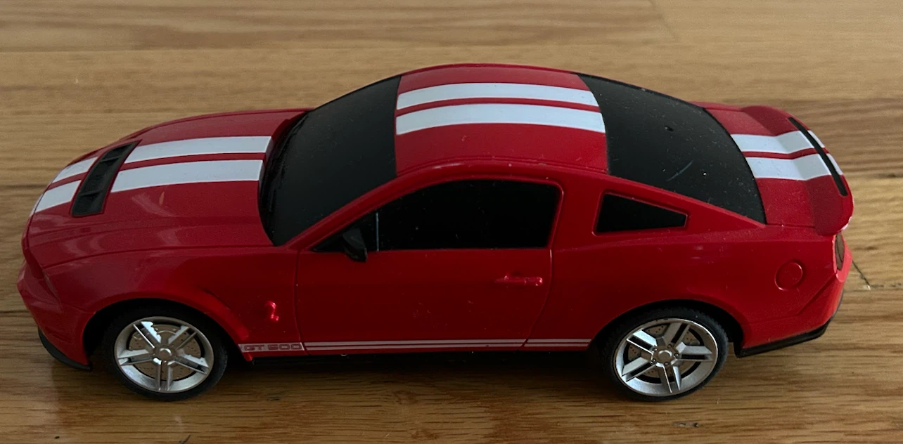 Red Ford Mustang GT 500 Toy Car - photo 2
