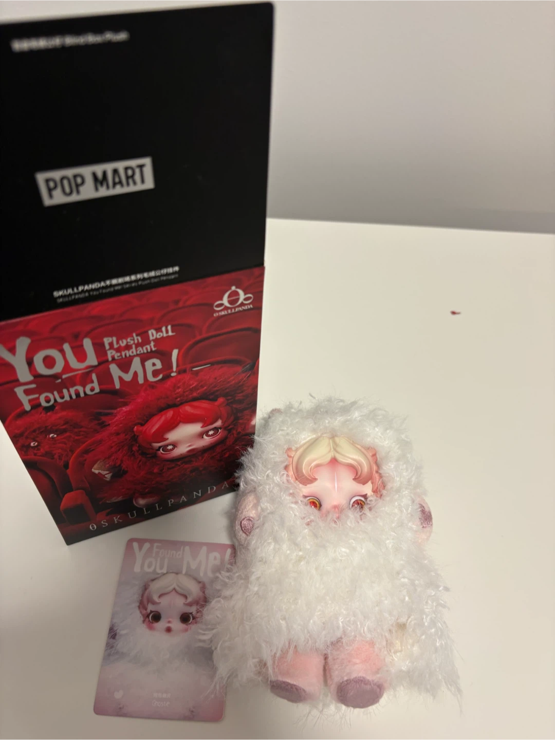 SKULLPANDA You Found Me! Plush Doll Pendant