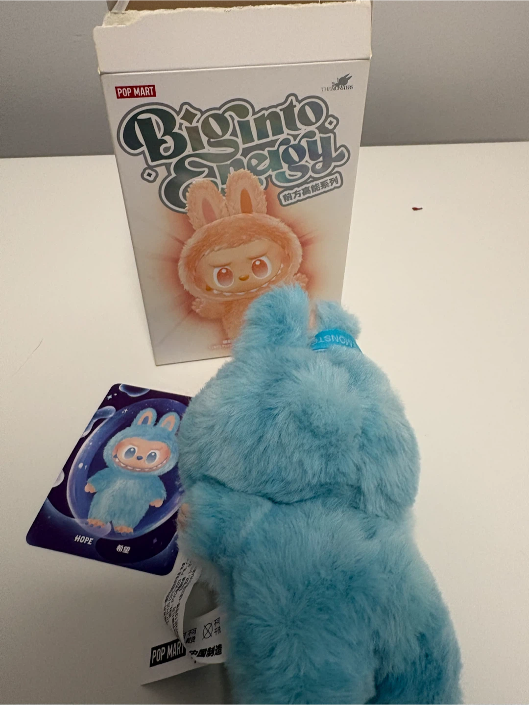 POP MART Biggie into Energy "HOPE" Plush Toy - photo 2