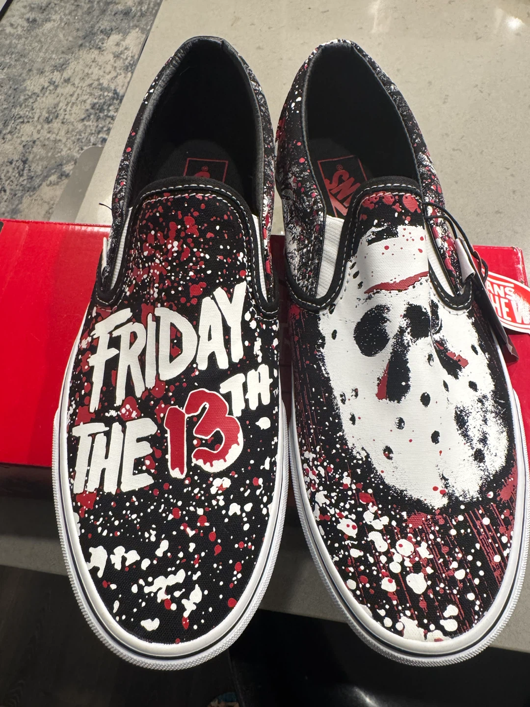 Vans Classic Slip-On Friday the 13th "J. Voorhees" Shoes
