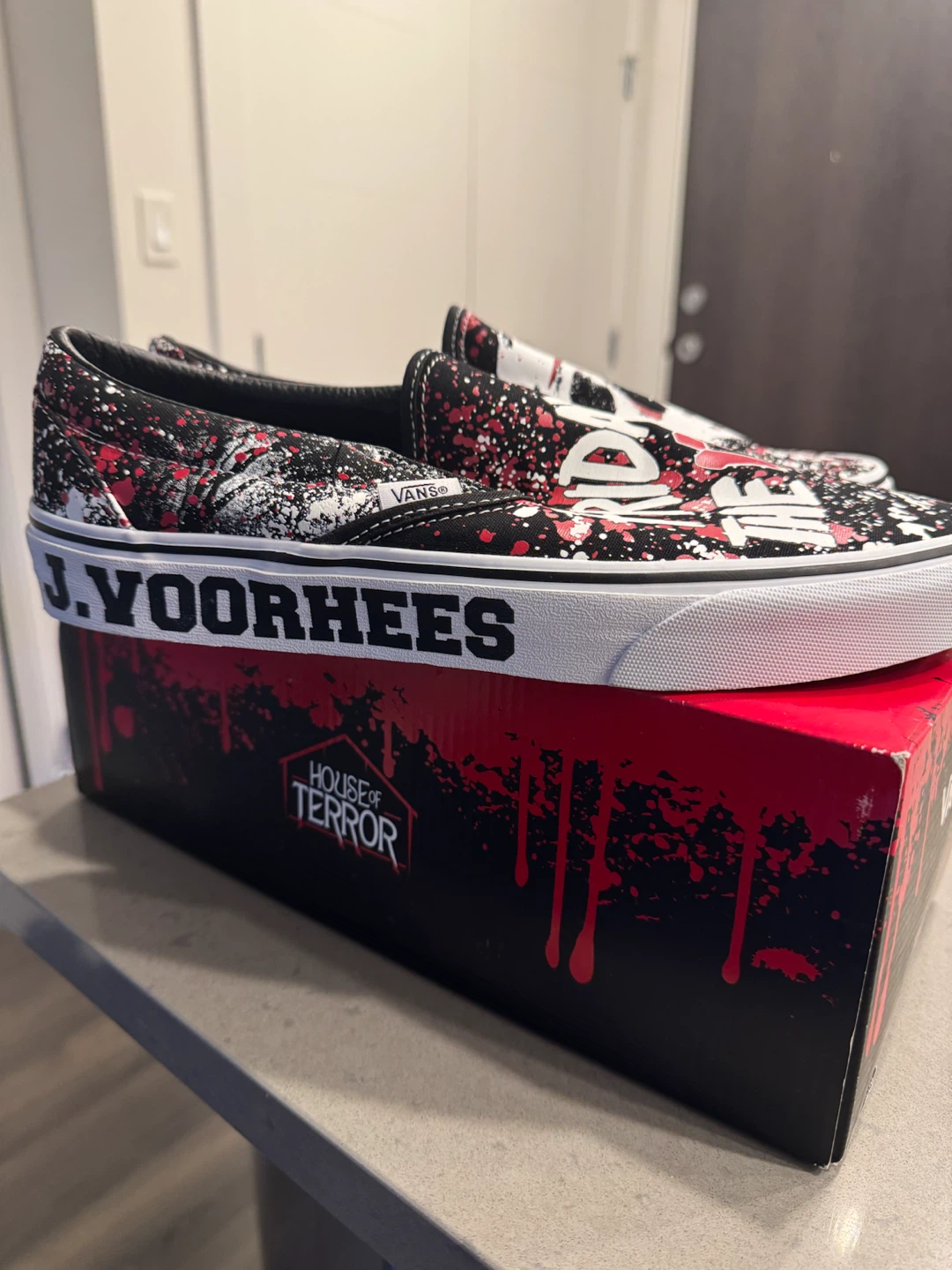 Vans Classic Slip-On Friday the 13th "J. Voorhees" Shoes - photo 2