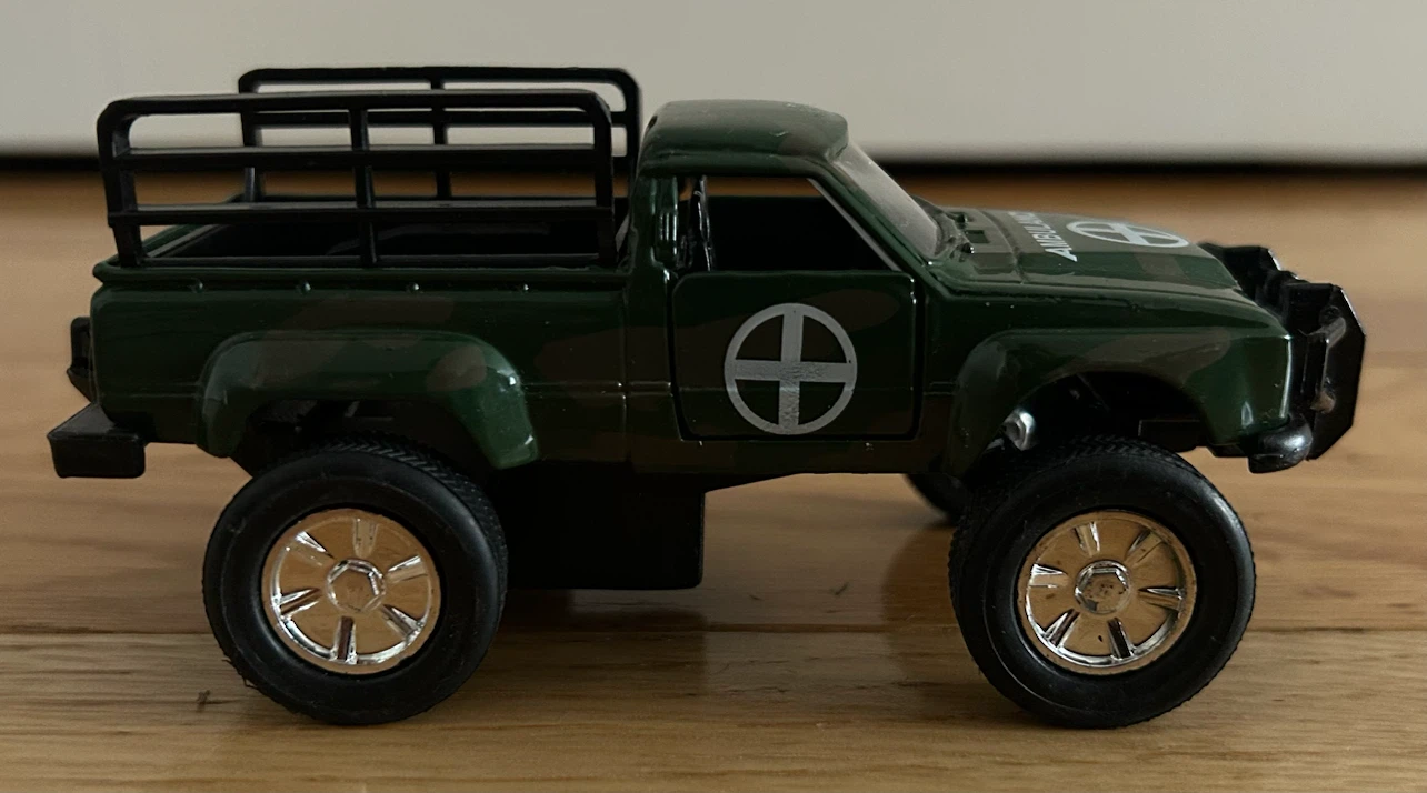 Toy Ambulance Truck - Green Camo