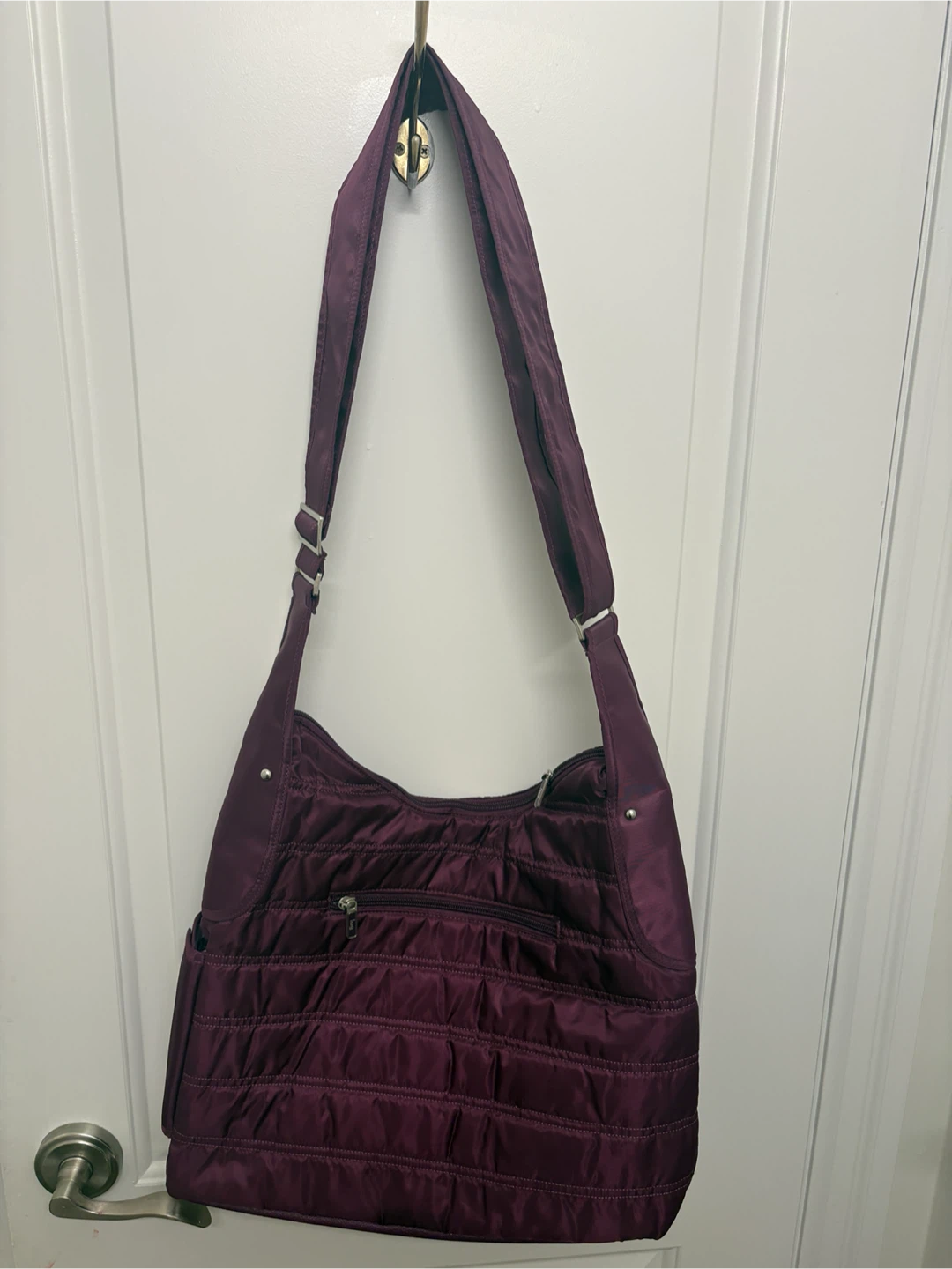 Lug Purple Cable Car Shoulder Crossbody Purse NWT - photo 2