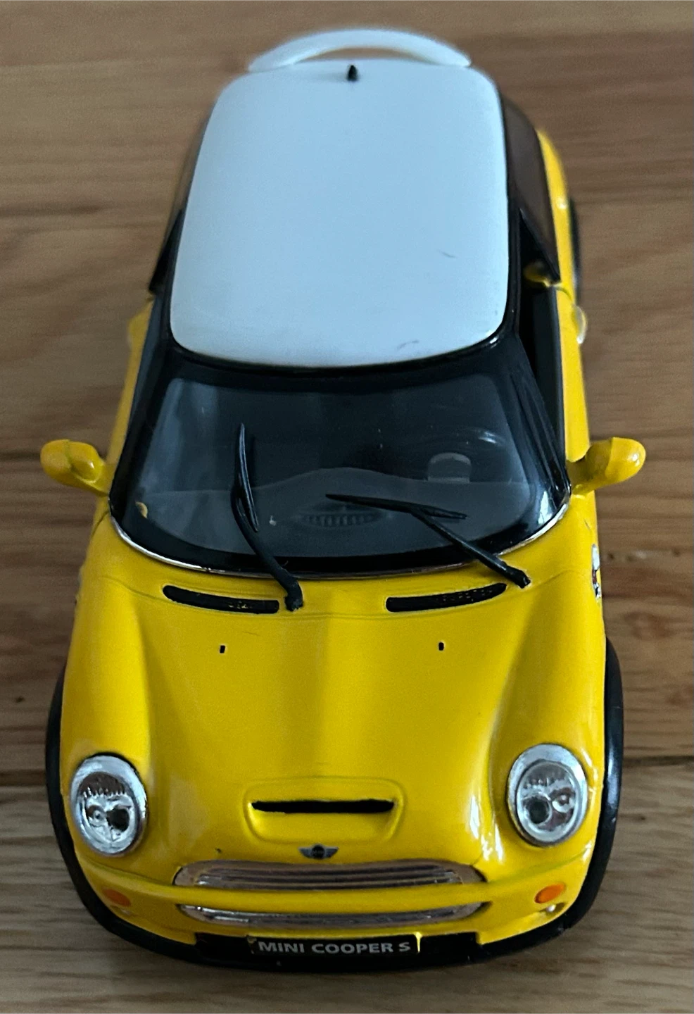 Yellow Mini Cooper S Toy Car - photo 2