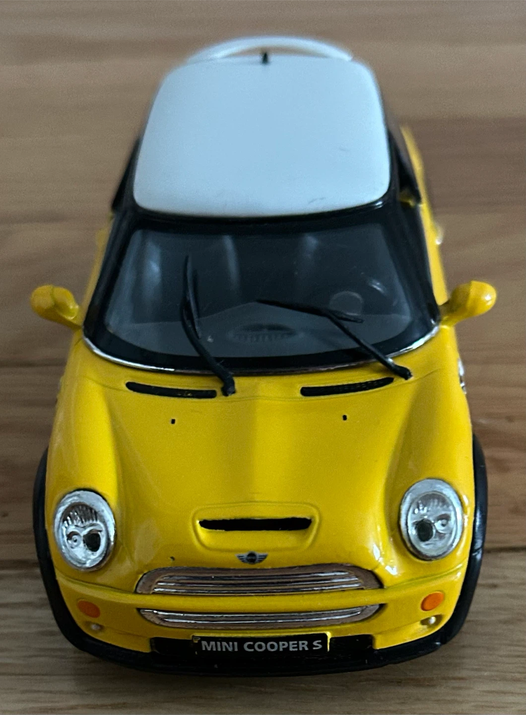 Yellow Mini Cooper S Toy Car - photo 3