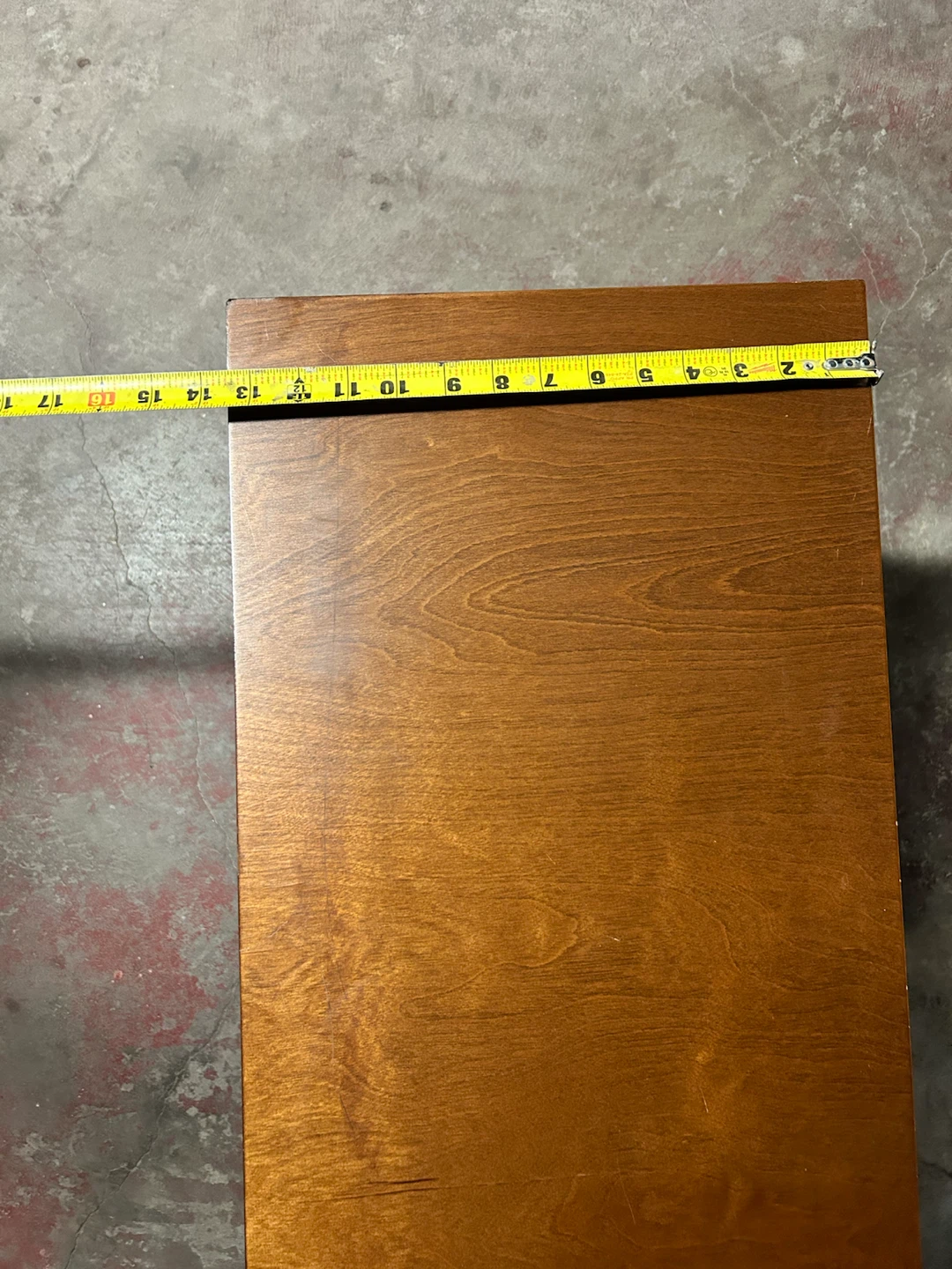 Wood End Table with Power Outlets - photo 2