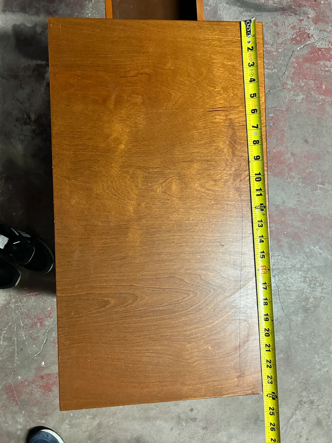Wood End Table with Power Outlets - photo 3