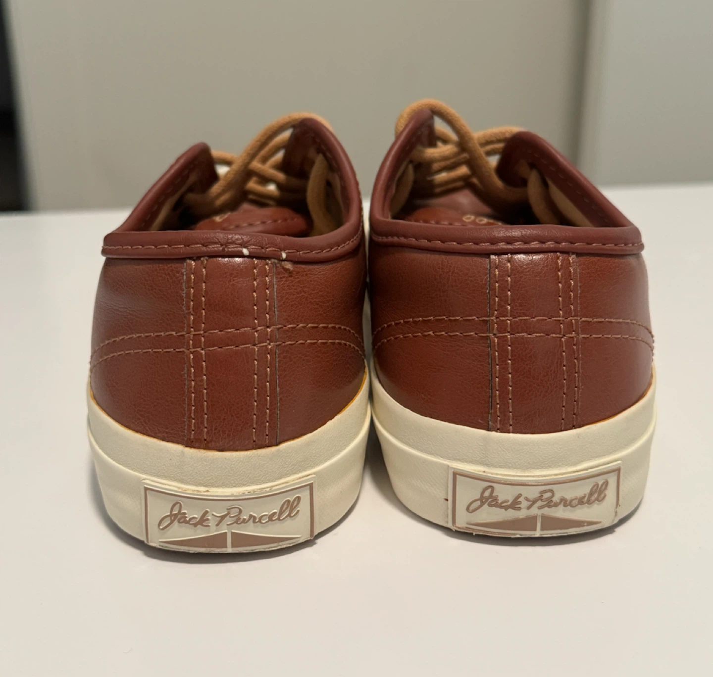 Converse Jack Purcell Brown Leather Low Top Sneakers EU 37.5 - photo 2