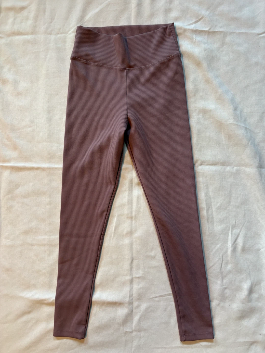 Panefor Fashion Ribbed Leggings - Mauve Size S/36 - photo 2