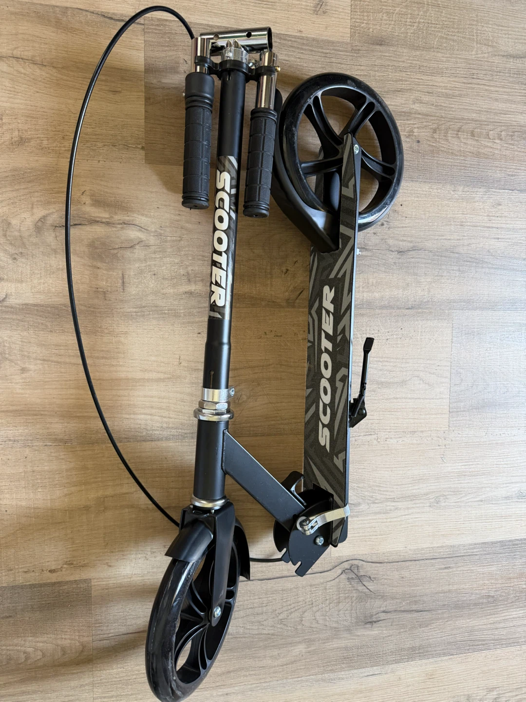 Black Scooter - Height Adjustable - photo 4