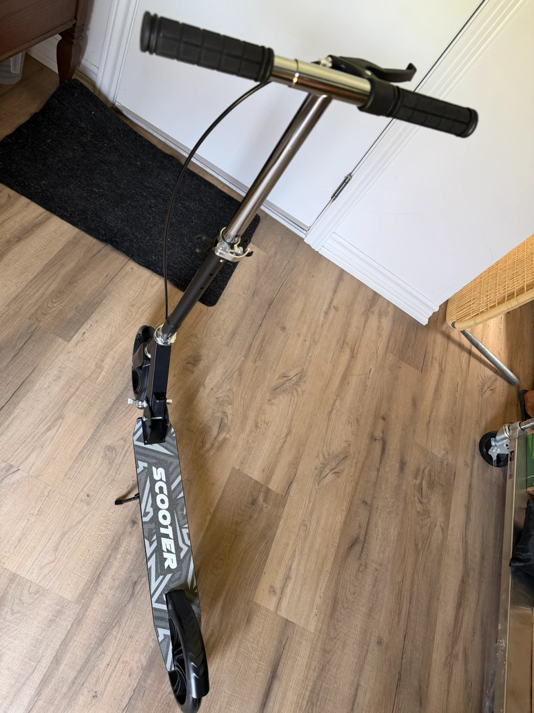 Black Scooter - Height Adjustable - photo 5