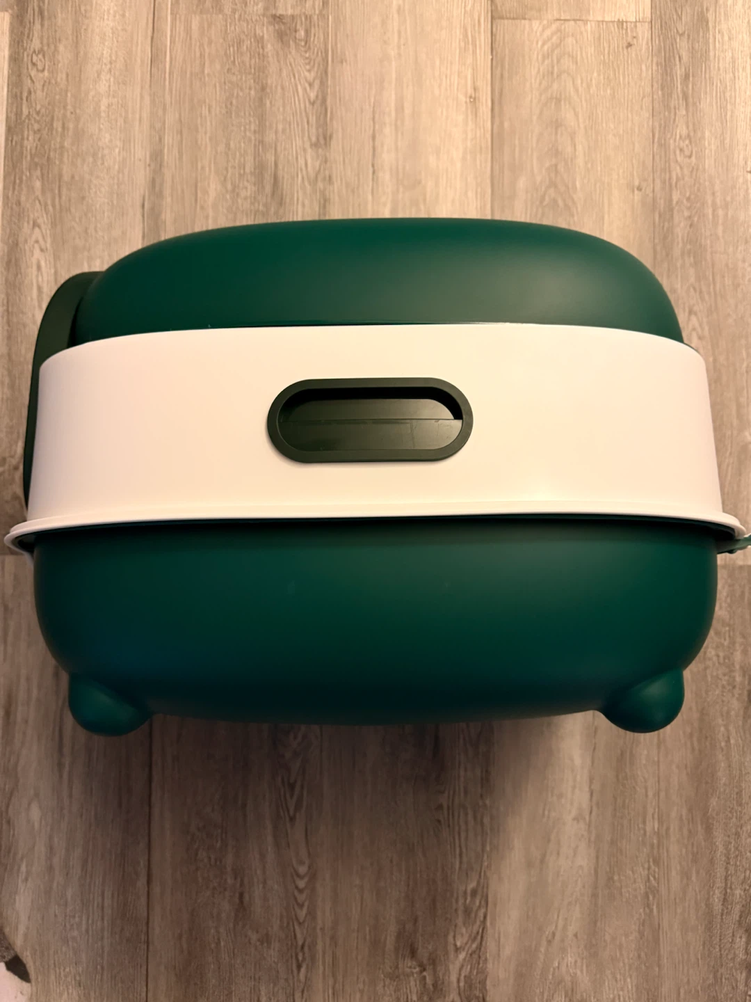 Cat Litter Box with Scoop - Dark Green