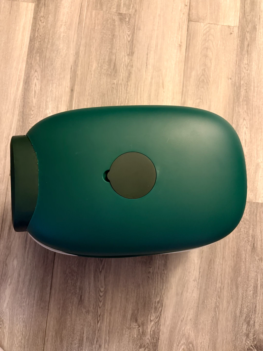 Cat Litter Box with Scoop - Dark Green - photo 2