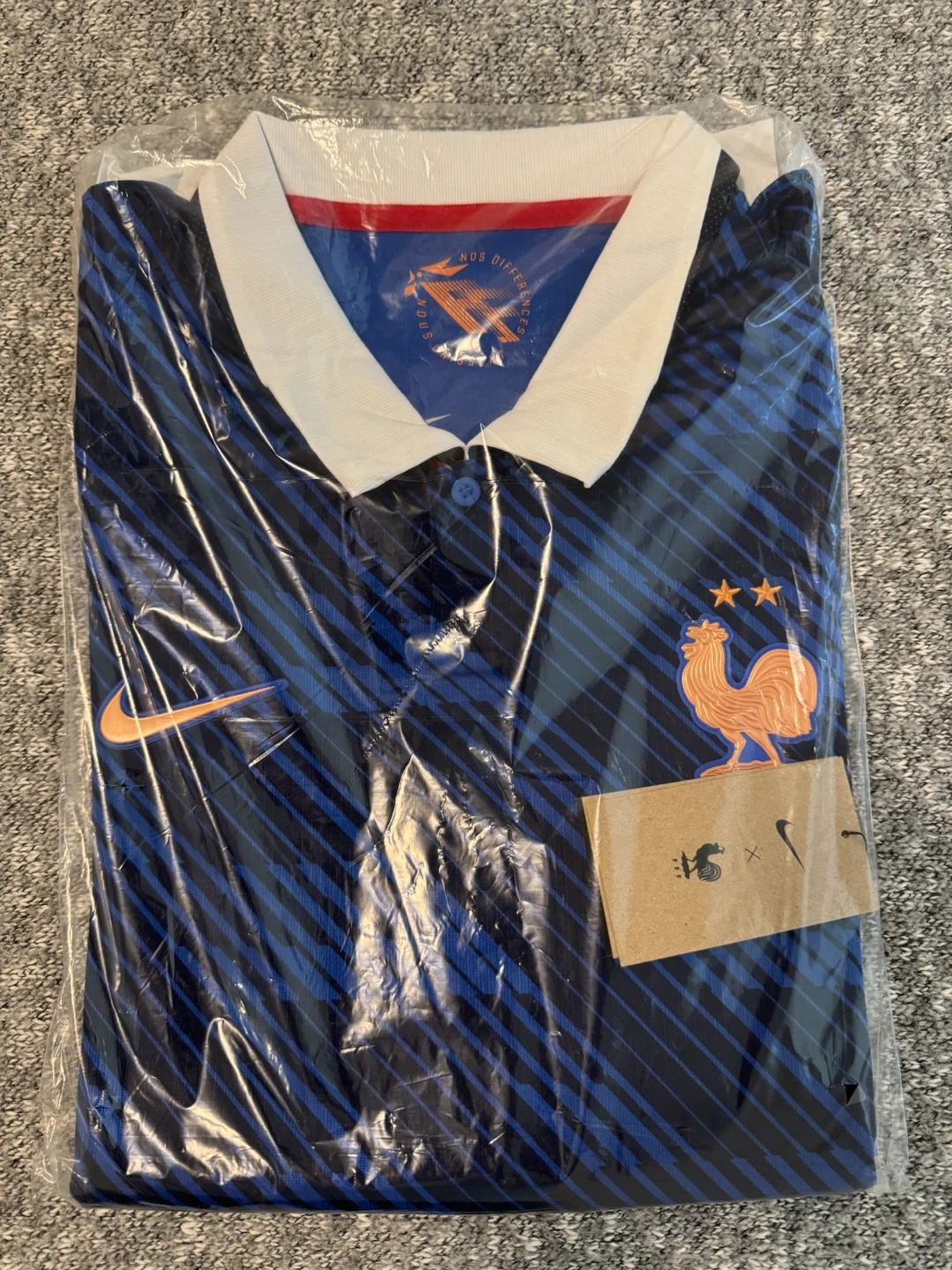 Nike France National Football Team Polo Shirt