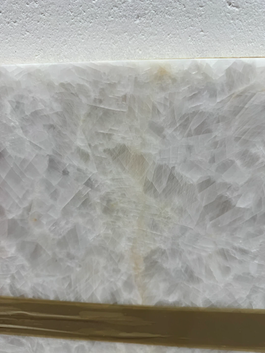 2' x 3' Premium Crystal Quartz Slab – Luxury Vanity Remnant - photo 3