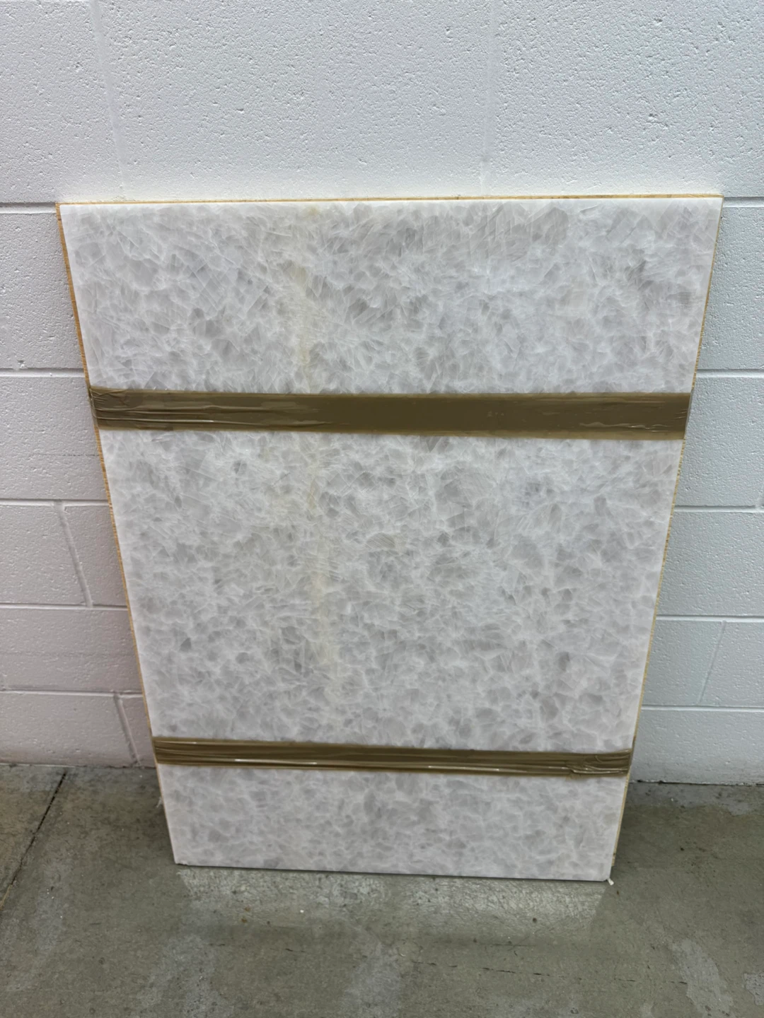 2' x 3' Premium Crystal Quartz Slab – Luxury Vanity Remnant - photo 4