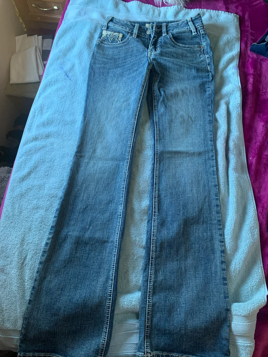 Rock & Roll Denim Bootcut Jeans - photo 2