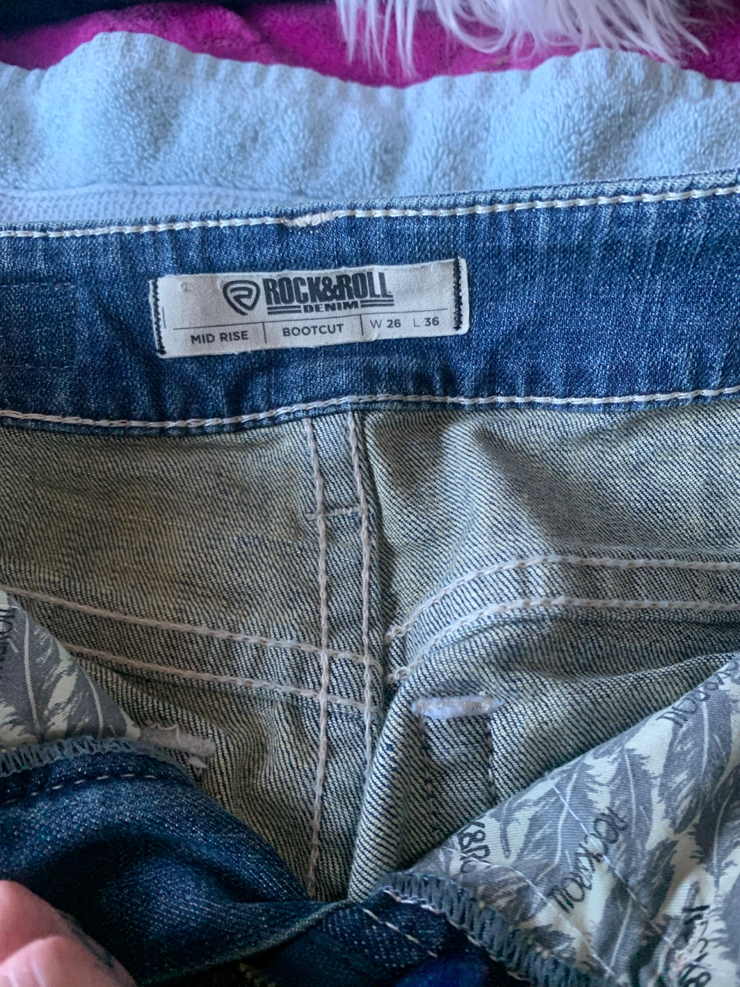 Rock & Roll Denim Bootcut Jeans - photo 3