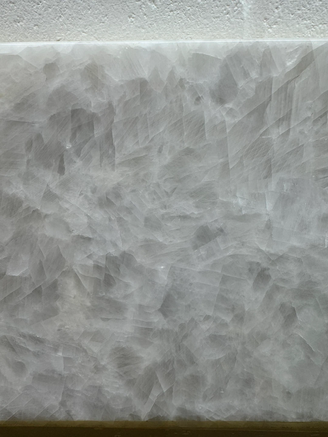2' x 3' Premium Crystal Quartz Slab – Luxury Vanity Remnant - photo 2