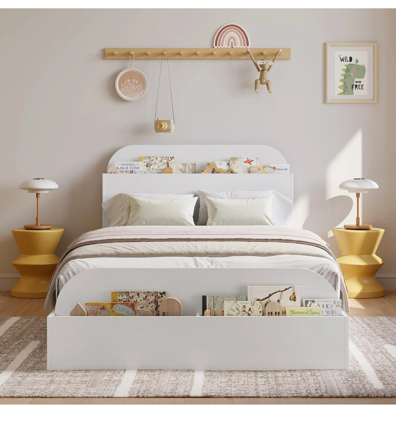 Garvee Twin-XL Size Bed Frame