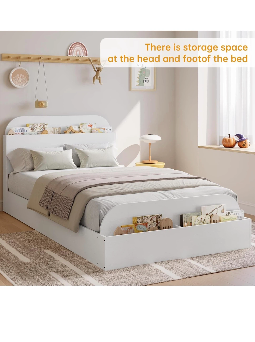 Garvee Twin-XL Size Bed Frame - photo 3