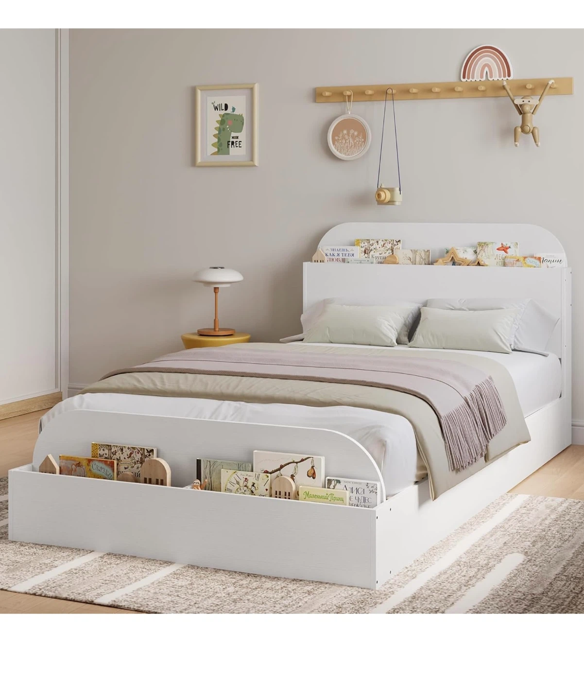 Garvee Twin-XL Size Bed Frame - photo 5