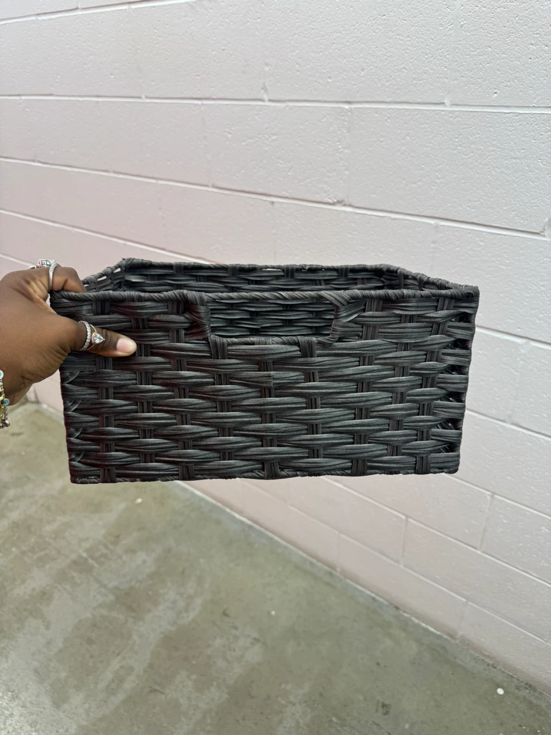 Woven Storage Baskets - Set of 5