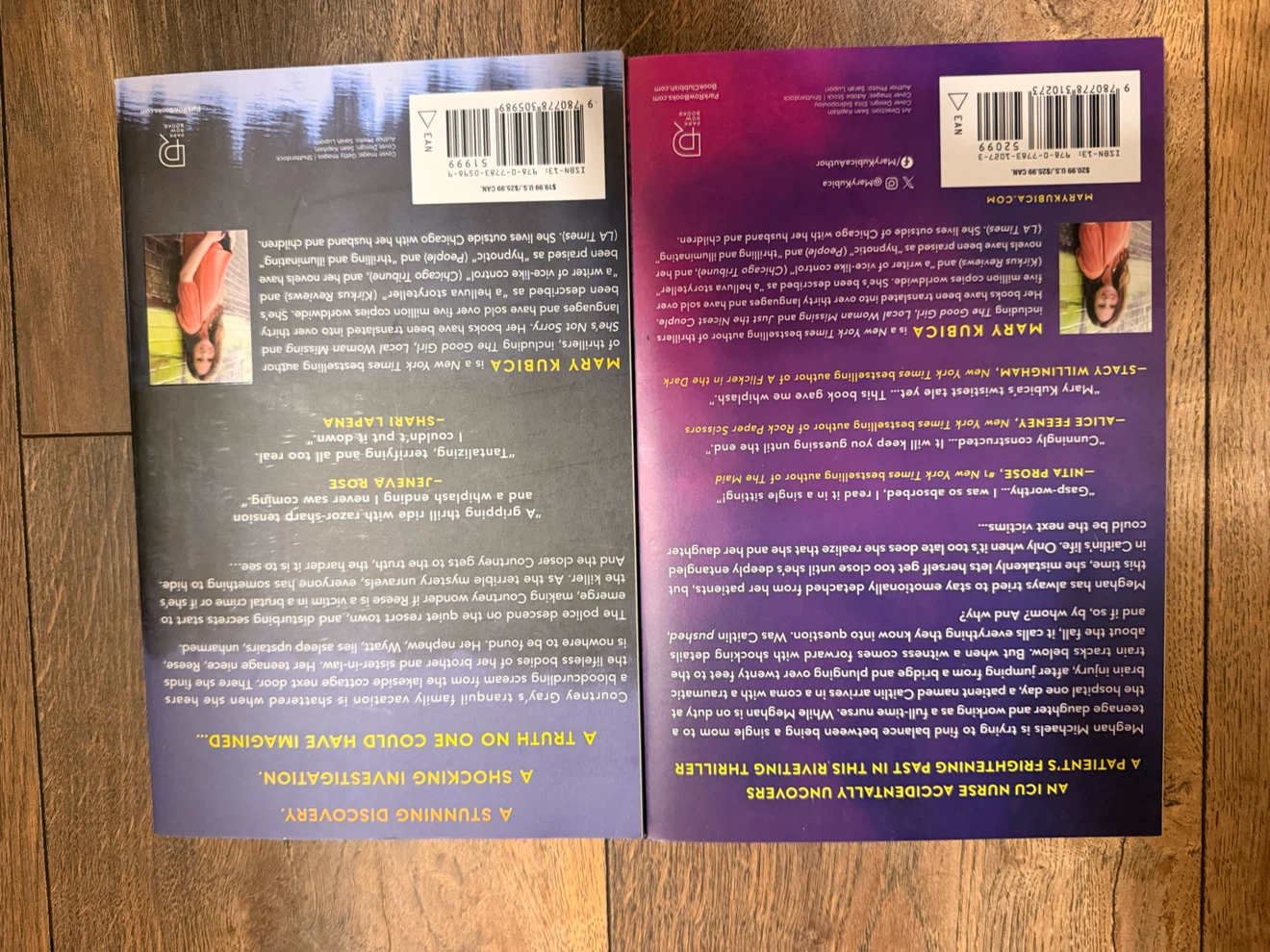 Mary Kubica "It's Not Her" and "She's Not Sorry" Novels - photo 2
