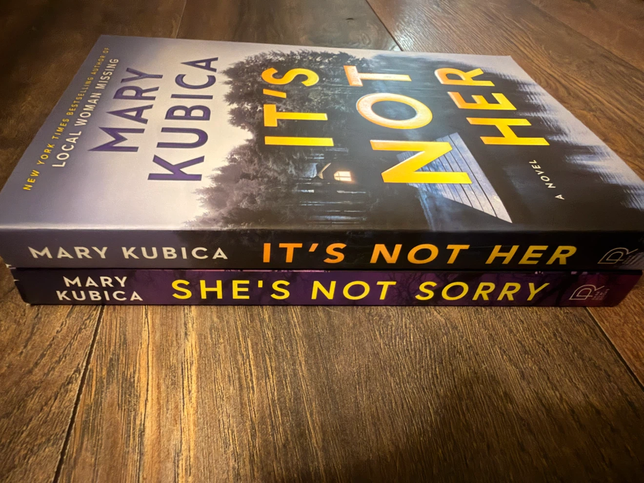 Mary Kubica "It's Not Her" and "She's Not Sorry" Novels - photo 3