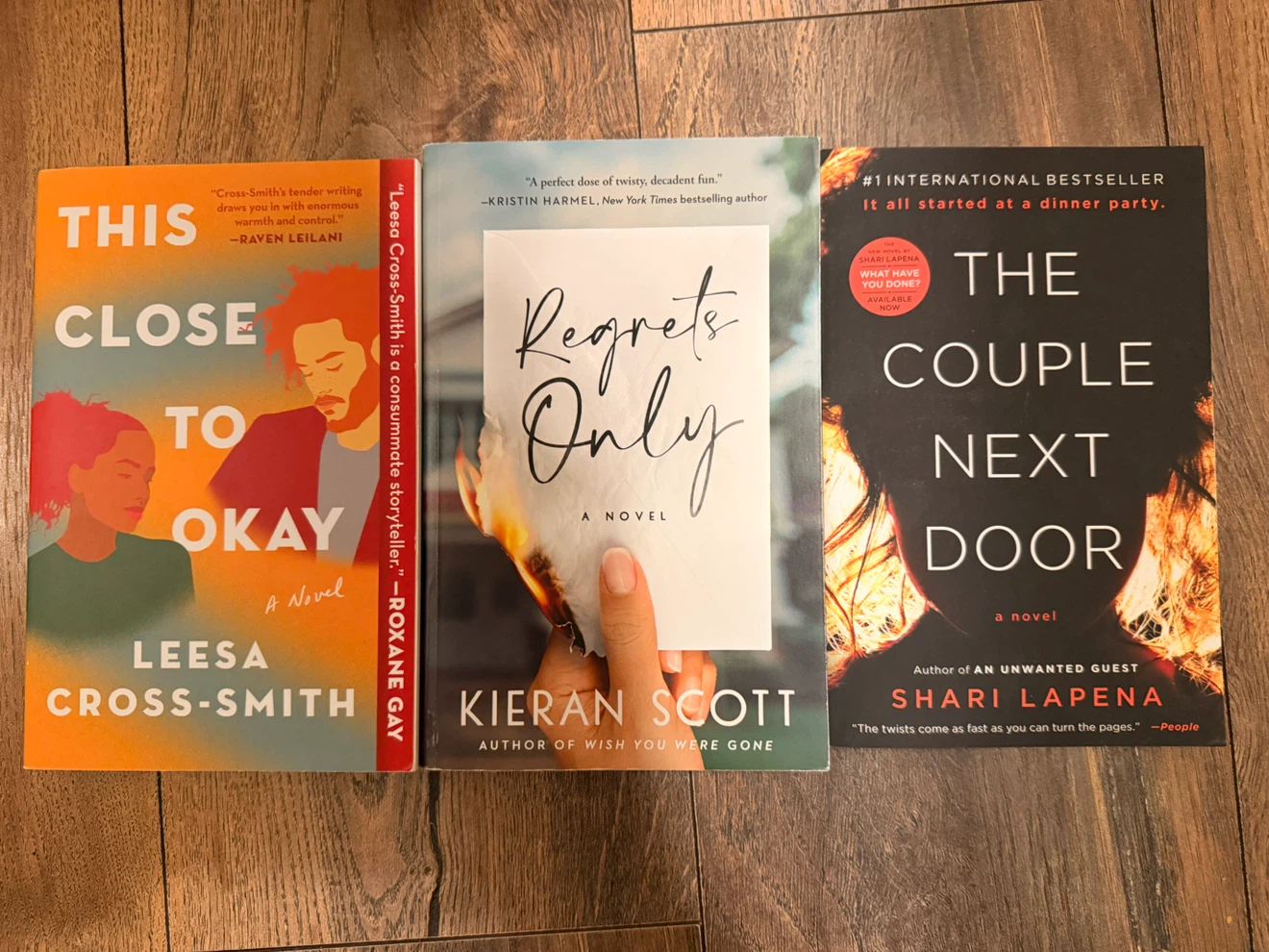 Three Novels book lot! 📚