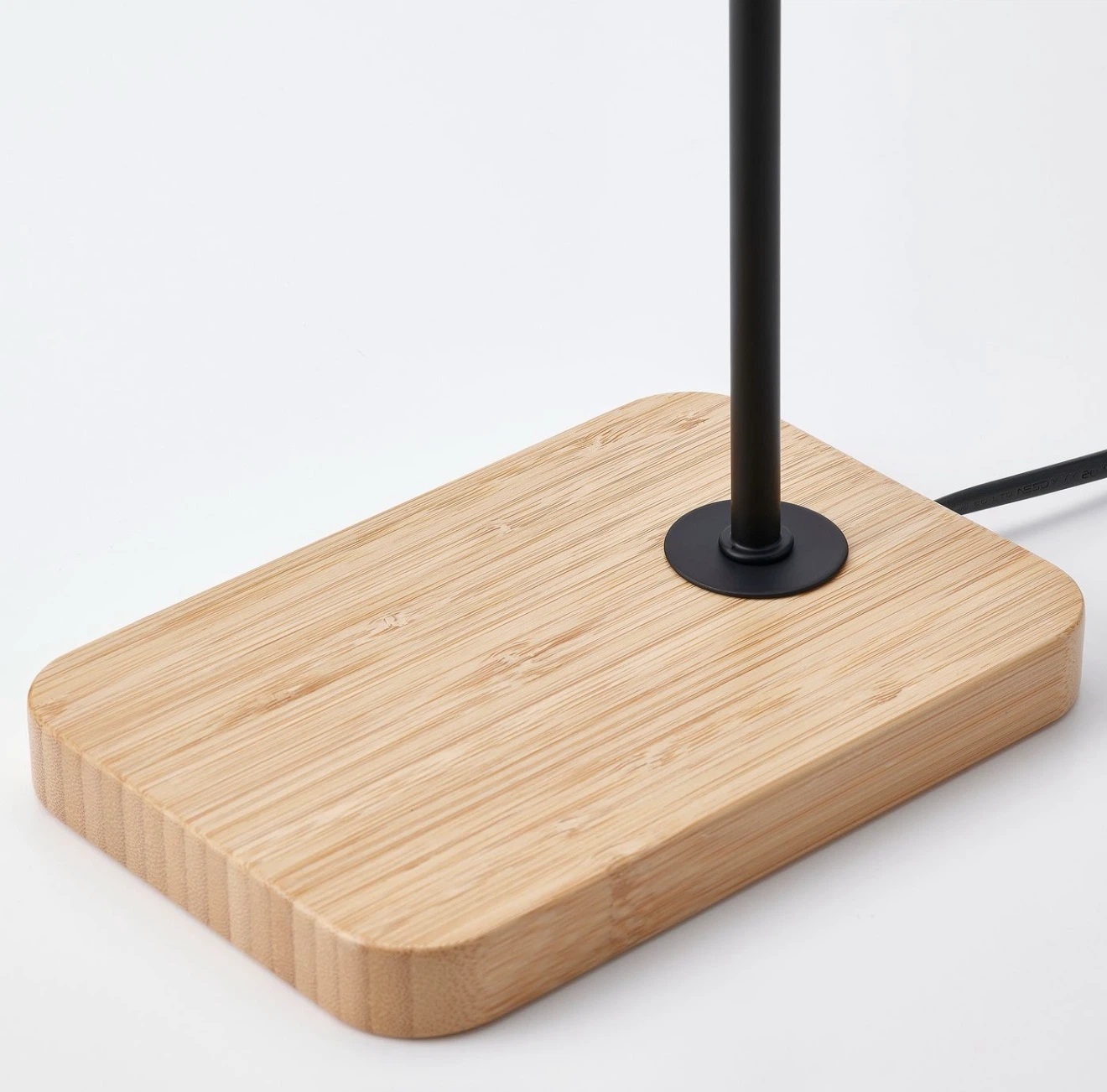 Modern Table Lamp with Bamboo Base - photo 3