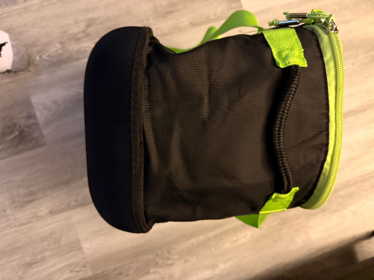 Uline Black & Neon Green Insulated Cooler Bag - photo 5