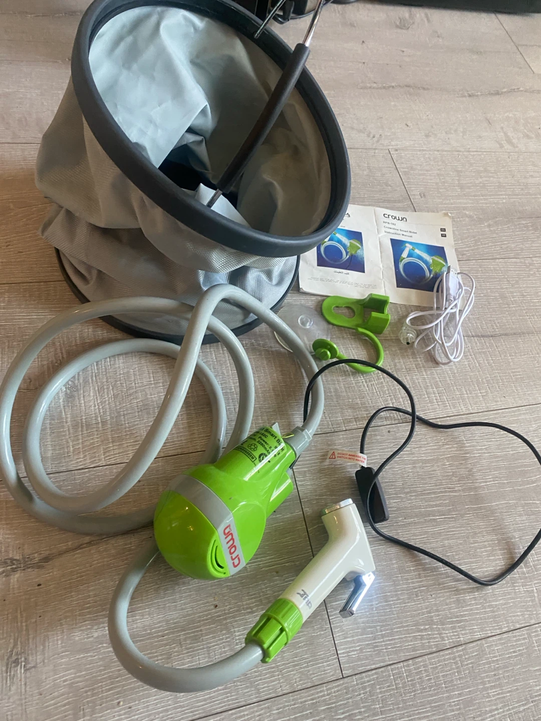 Crown Portable Rechargeable Smart Bidet / Camping Shower